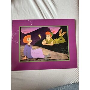 Peter Pan Return To Neverland Never-Land Commemorative Lithograph Print Disney